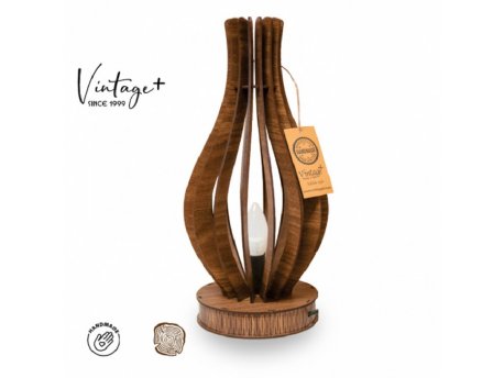 Vintage VIOLETTE S210 STONA LAMPA 1*E14 (O 210 mm, h-420 mm) - SKU01218