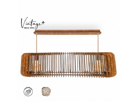 Vintage SHELDON T920 VISILICA 2*E27 (920x300x230 mm) - SKU01501