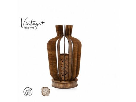Vintage SHELDON S220 STONA LAMPA 1*E14 (O 220 mm, h-380 mm) - SKU01502