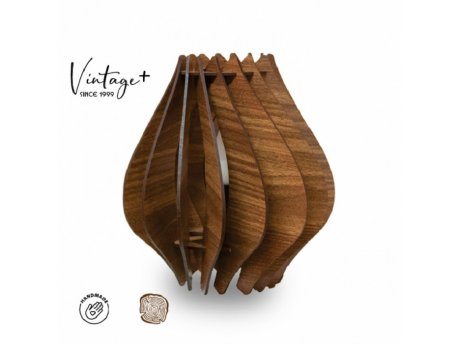 Vintage LUCA S230 STONA LAMPA 1*E14 (O 230 mm, h-250 mm) - SKU01703