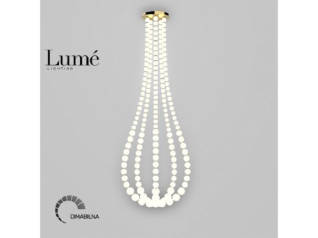 BELORE 13 LUSTER LED DIM 116W 3000K ZLATO