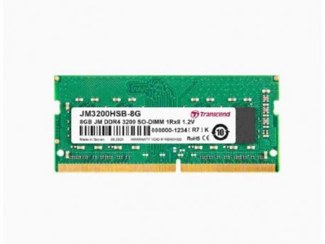 TRANSCEND SO-DIMM 8 GB DDR4 3200MHz JM3200HSB-8G