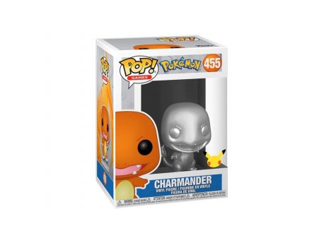 FUNKO Pokemon POP! Vinyl - Charmander Silver Metalic
