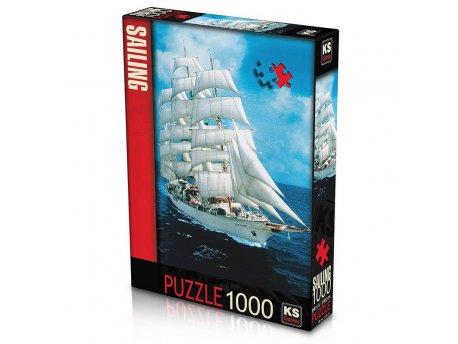 PERTINI Puzzle 1000 delova Brod na moru