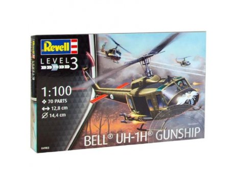 REVELL Maketa BELL UH-1H GUNSHIP