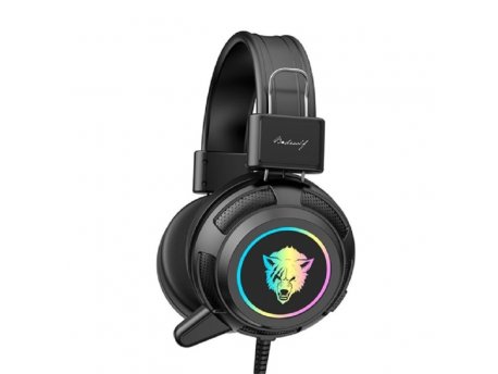 YORO Sa mikrofonom/ crne /V8 RGB Gaming