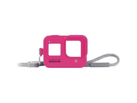GOPRO Silikonska futrola sa podesivim kaišom za HERO8, pink (AJSST-007)
