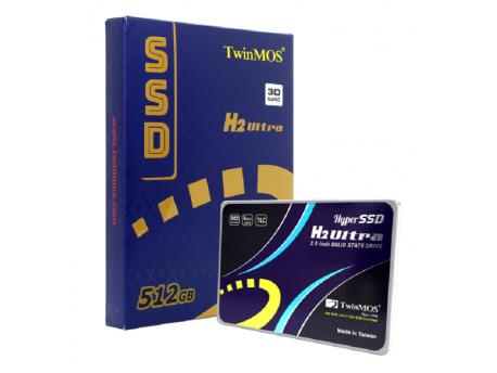 TwinMOS 2.5'' 512GB  H2 Ultra Grey 580MBs/550MBs TM512GH2UG