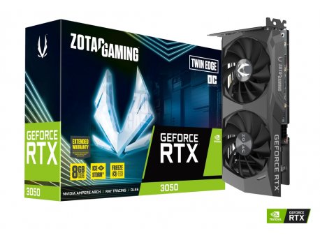 ZOTAC Grafička karta Zotac Gaming Geforce RTX 3050 Solo 8GB DDR6 128 bit 3xDP/HDMI