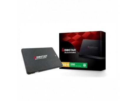 BIOSTAR SSD 2.5 SATA3 512GB Biostar 550MBs/510MBs S160