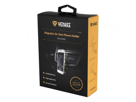 YENKEE YSM 501MG, Auto držač za telefone, magnet, ventilacija