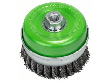 BOSCH Pletena obodna četka 100, nerđajuća 2608622105, 100 mm, 0,35 mm, M14
