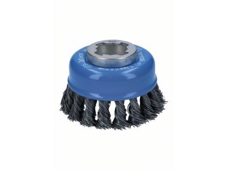 BOSCH X-LOCK lončasta četka 75 čelik  2608620727, 75 mm, 0,5 mm, X-LOCK