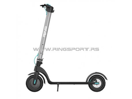 RING Električni trotinet sa izmenjivom baterijom RX8-silver