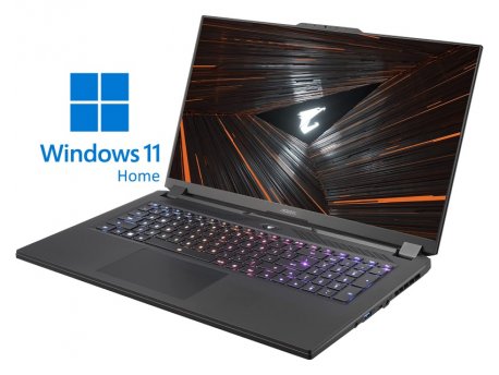 GIGABYTE AORUS 17 YE5 (FHD IPS 360Hz, i7-12700H, 32GB, 1TB SSD, RTX 3080 Ti 16GB, Win 11 Home, crni)