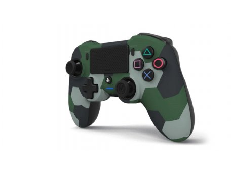 NACON PS4 Asymmetric Wireless Controller, Green Camo
