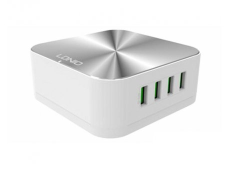 LDNIO USB kućni punjač, 8 portova, 5V/10A 50W, Beli (A8101)