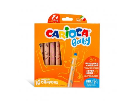 CARIOCA Voštane boje  Baby 3in1 1/10 42818