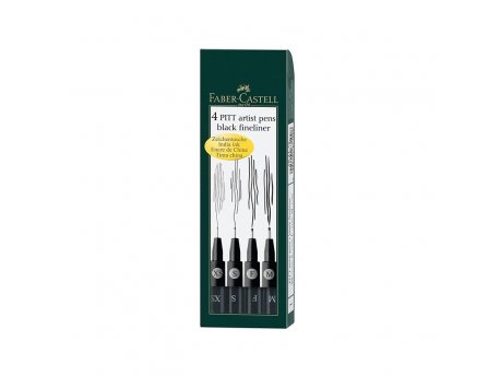 FABER-CASTELL Lajneri set 1/4 167115