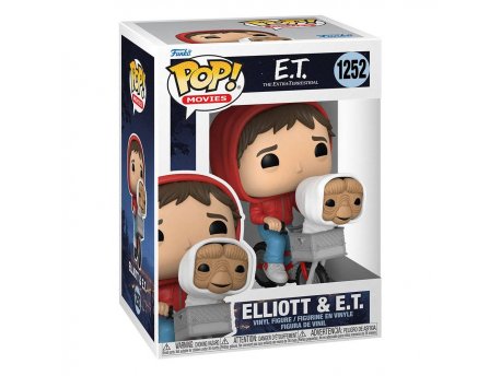 FUNKO Movies POP! Vynil - ET Eliott /w ET in Bike Basket