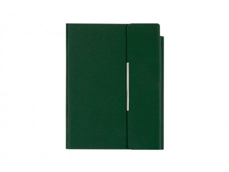 VELVET Notes sa magnetnim preklopom B6 Tamno zelena