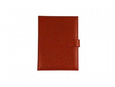 NOVASKIN Agenda sa zlatnim mehanizmom A4 Cognac