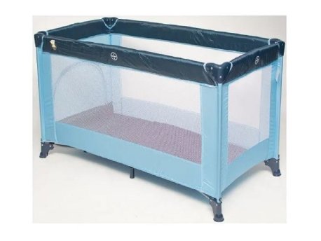 BBO Prenosivi krevet P902 1 NIVO DREAM&PLAY BLUE