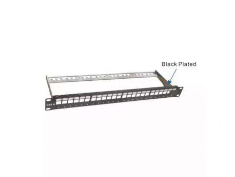 MIRSAN Patch panel 19/1U sa 24 slotova ,bez modula Mirsan MR.19P24P1U.01