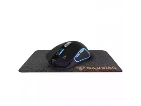 GAMDIAS Miš + podloga Zeus M3 7200dpi