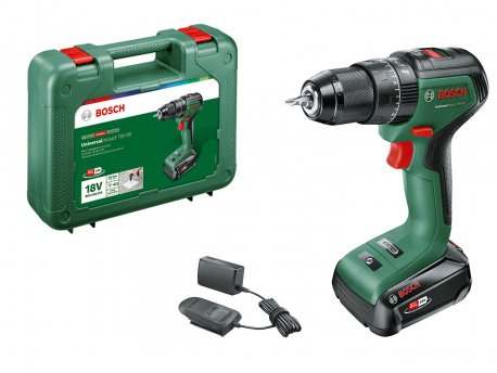 BOSCH Akumulatorska vibraciona bušilica UniversalImpact 18V-60 1x2,0 Ah 06039D7101