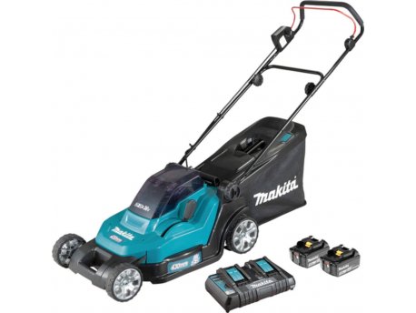 MAKITA Akumulatorska kosilica DLM432PT2; 2x18V 2x5,0 Ah