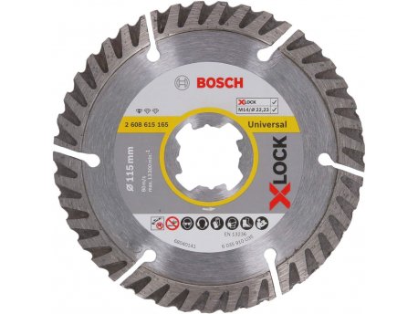 BOSCH X-LOCK Standard for Universal 115x22,23x2x10 - 2608615165