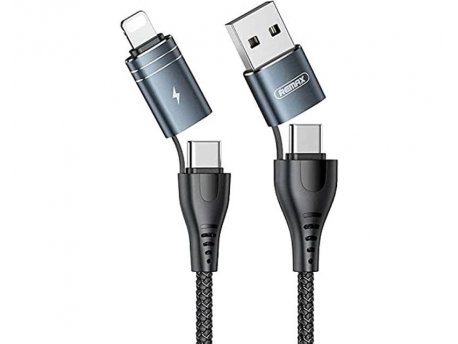 REMAX DATA kabl Aurora 4u1, crni (RC-020t)
