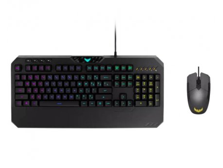 ASUS CB02 TUF GAMING COMBO US tastatura + miš crna