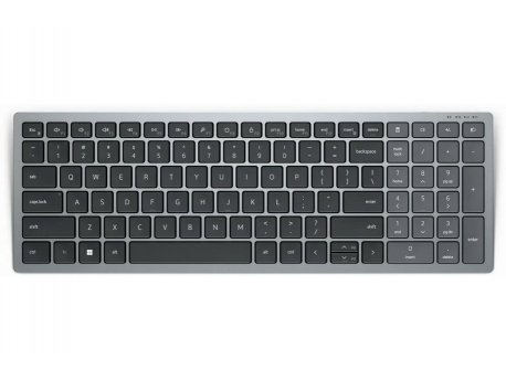 DELL KB740 Compact Multi-Device, US, wireless tastatura, siva