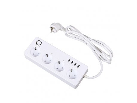 MOYE Voltaic pametni produžni kabl, 4 utičnice, 4 USB priključka (SV-SS04)