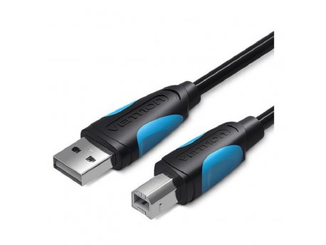 Vention USB 2.0 A muški / B muški printer kabl, 3m, crni (VAS-A16-B300)