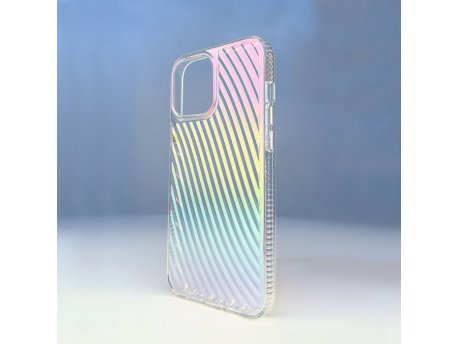 DEVIA Futrola Hard Case Glisten Waves Series za iphone 13 Pro Max Pink