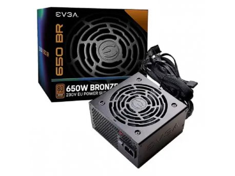 EVGA Napajanje 650W 80+ Bronze  100-BR-0650-K2