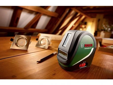 BOSCH zeleni alat Universal laser Level3 + TP320 (Karton), 0603663902 Laser za ukrštene linije