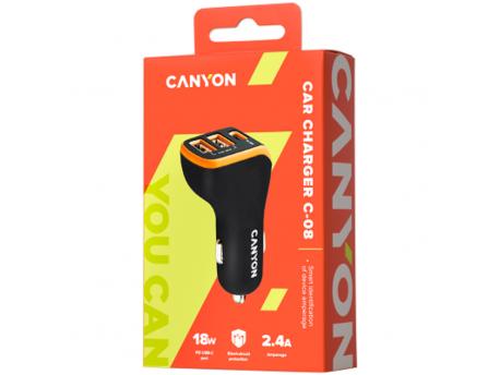 CANYON Universal 3xUSB car adapter CNE-CCA08BO