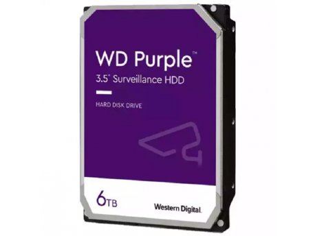 WESTERN DIGITAL Digital Hard disk 6TB SATA3 Caviar 64MB WD62PURZ Purple