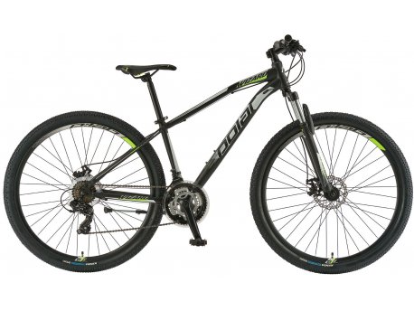 POLAR BICIKL WIZARD 1.0 black-fluo yellow 22 L
