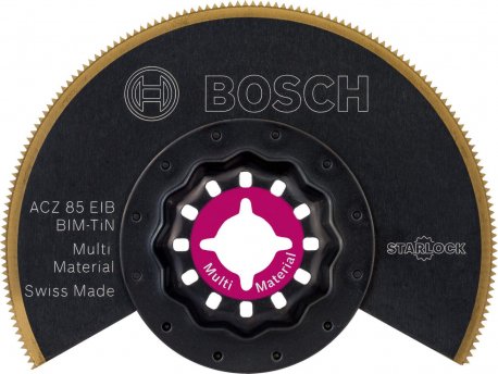 BOSCH BIM-TiN segmentni list testere ACZ 85 EIB Multi Material 85 mm - pakovanje od 10 komada - 2608664478