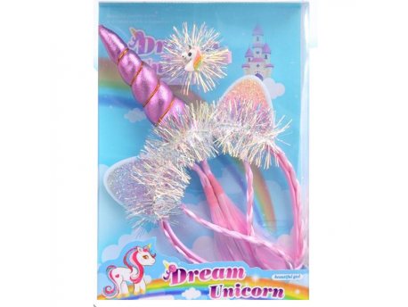 PERTINI Rajf za kosu Unicorn pink