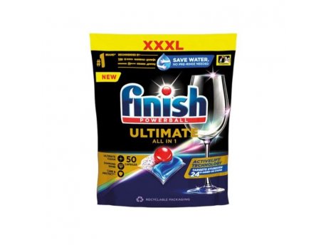 FINISH Quantum Ultimate za mašinsko pranje 50 kom