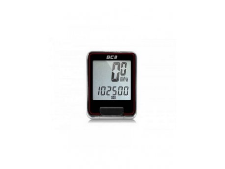 PLANET BIKE Brzinomer za bicikl Echowell BC-8 black-red - Kilometar sat