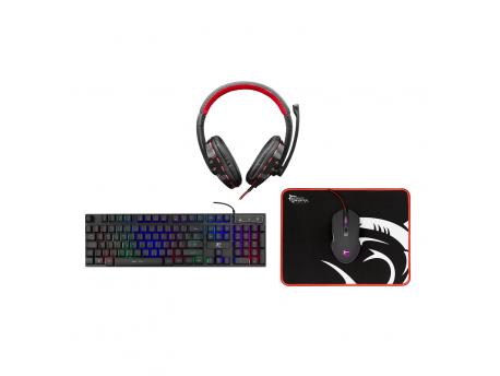 WHITE SHARK Gejmerski komplet, 4u1, COMANCHE 3 (GC-4104)