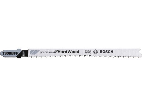BOSCH List ubodne testere T 308 BFP Precision for HardWood - pakovanje 5 komada - 2608636737
