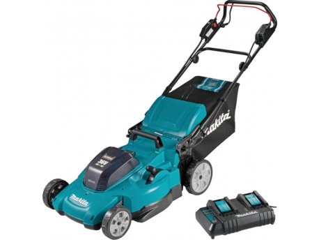 MAKITA Akumulatorska samohodna kosilica DLM539CT2; 18+18V; 2x5,0 Ah